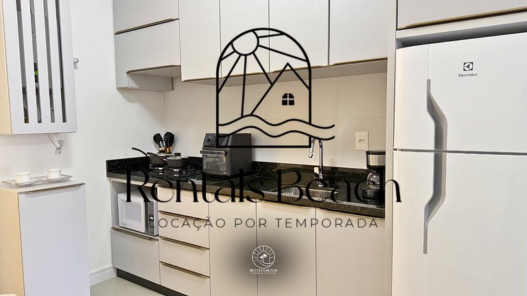 Studio Praia da Cal com Piscina Torres | Rentals Beach