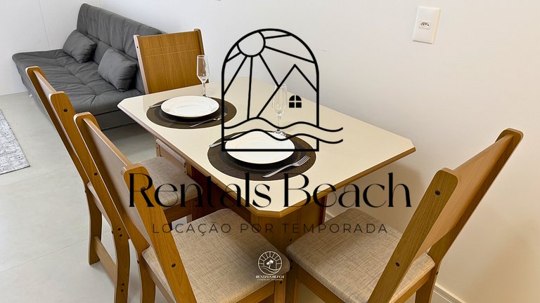 Studio Praia da Cal com Piscina Torres | Rentals Beach
