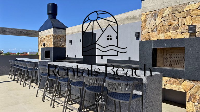 Studio Praia da Cal com Piscina Torres | Rentals Beach