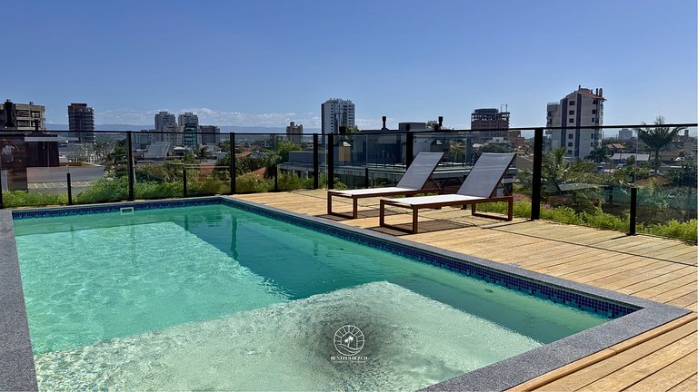Apartamento para temporada na Praia da Cal a 400 metros do m