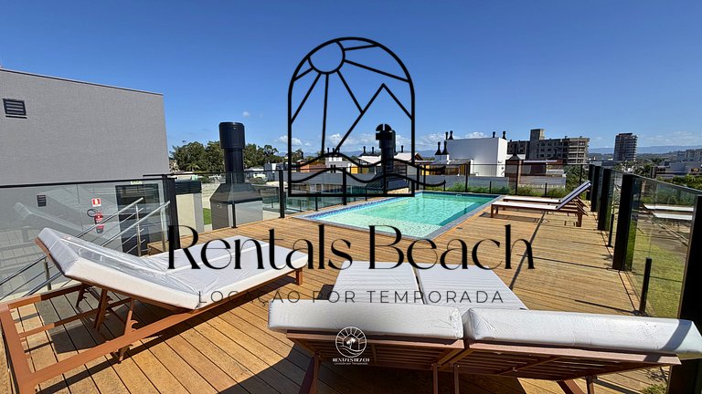 Studio Praia da Cal com Piscina Torres | Rentals Beach