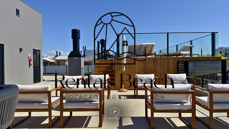 Studio Praia da Cal com Piscina Torres | Rentals Beach