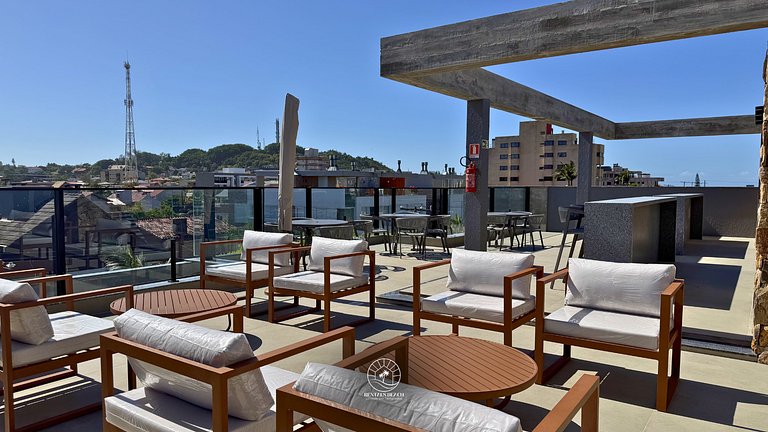 Studio Premium | Piscina | 400m do mar