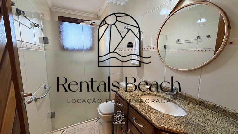 Apto 3 Quartos a 270m do Mar em Torres | Rentals Beach
