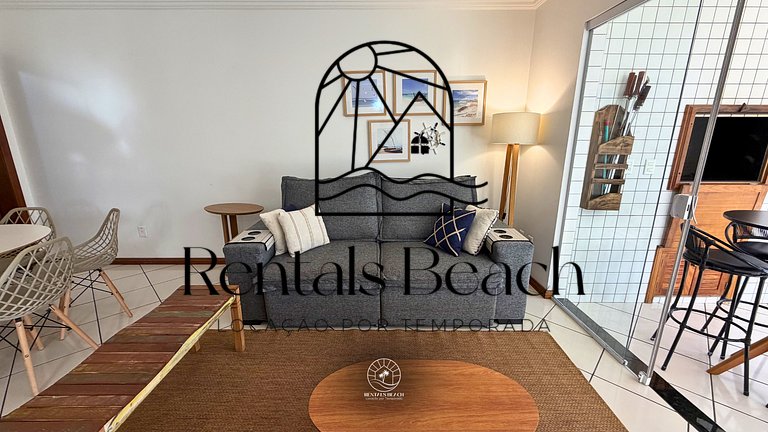 Apto 3 Quartos a 270m do Mar em Torres | Rentals Beach