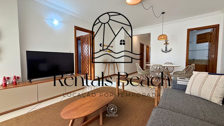 Apto 3 Quartos a 270m do Mar em Torres | Rentals Beach