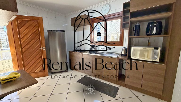 Apto 3 Quartos a 270m do Mar em Torres | Rentals Beach