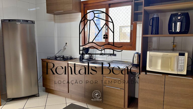 Apto 3 Quartos a 270m do Mar em Torres | Rentals Beach