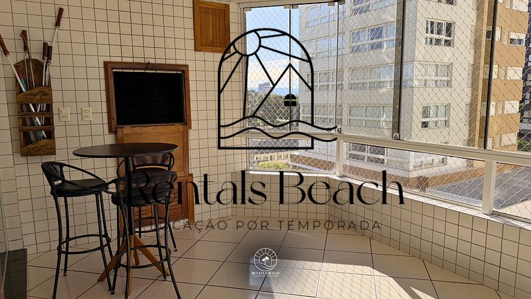 Apto 3 Quartos a 270m do Mar em Torres | Rentals Beach