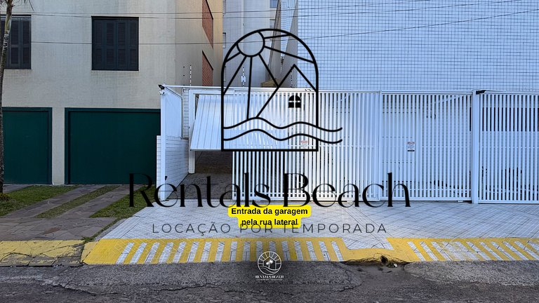 Apto 3 Quartos a 270m do Mar em Torres | Rentals Beach