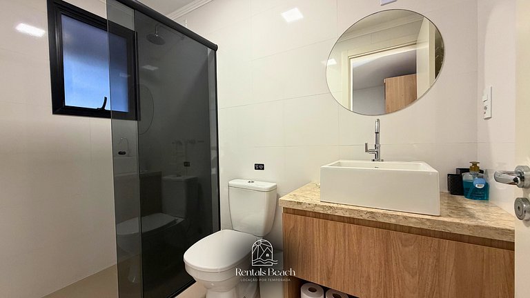 Apto de 2 Dormitórios | 300m da Praia Grande