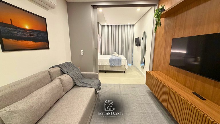 Studio Premium 400m da praia | Piscina e rooftop