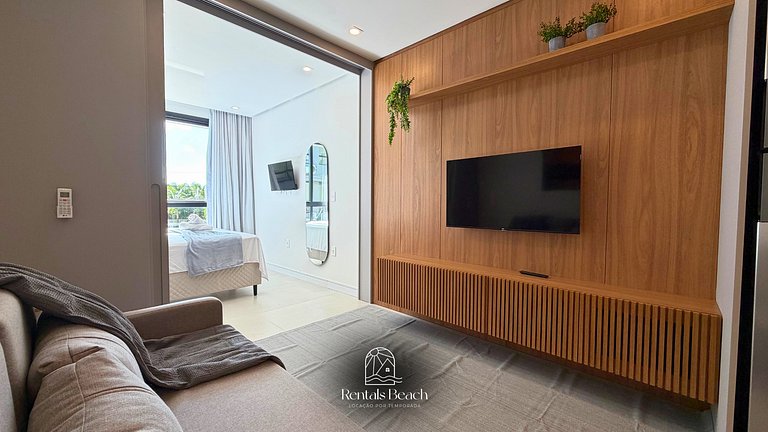 Studio Premium 400m da praia | Piscina e rooftop