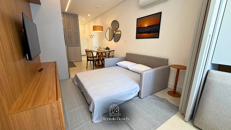 Studio Premium 400m da praia | Piscina e rooftop