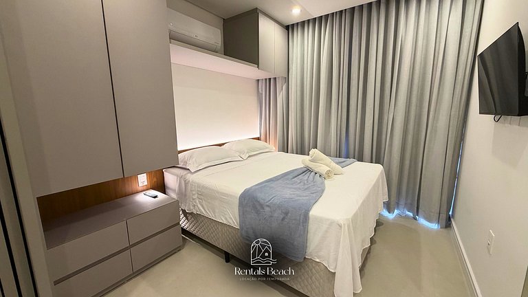 Studio Premium 400m da praia | Piscina e rooftop