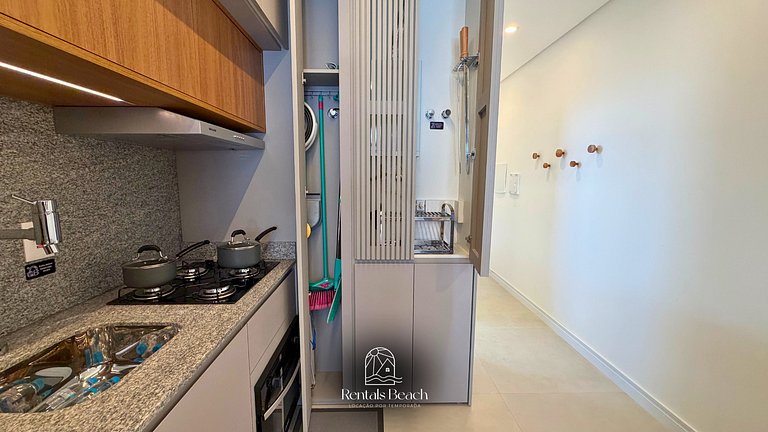 Studio Premium 400m da praia | Piscina e rooftop