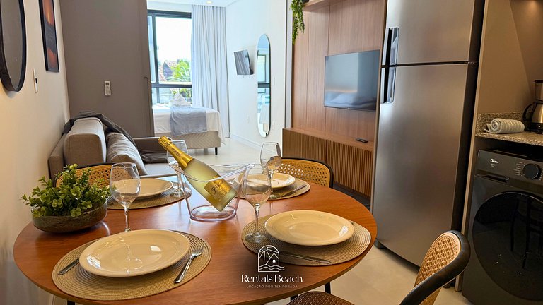 Studio Premium 400m da praia | Piscina e rooftop