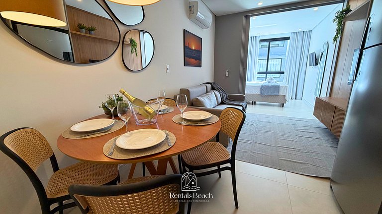 Studio Premium 400m da praia | Piscina e rooftop