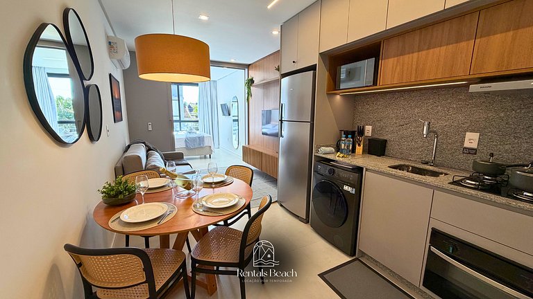 Studio Premium 400m da praia | Piscina e rooftop