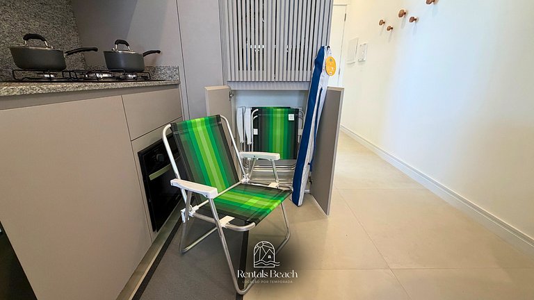 Studio Premium 400m da praia | Piscina e rooftop