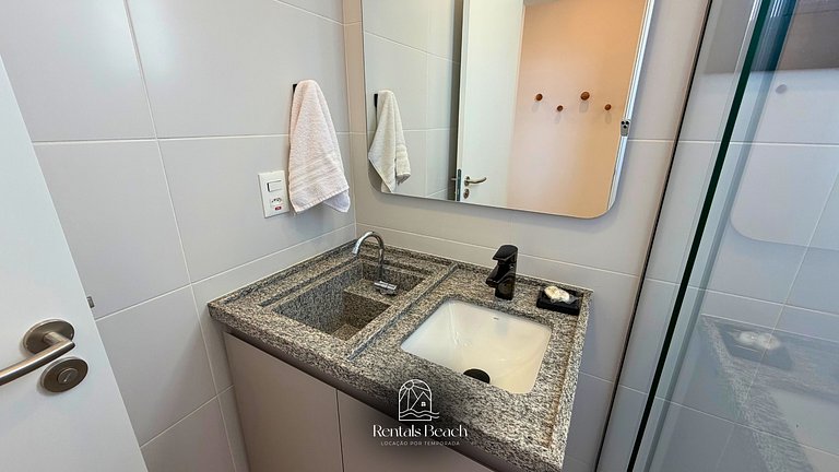 Studio Premium 400m da praia | Piscina e rooftop