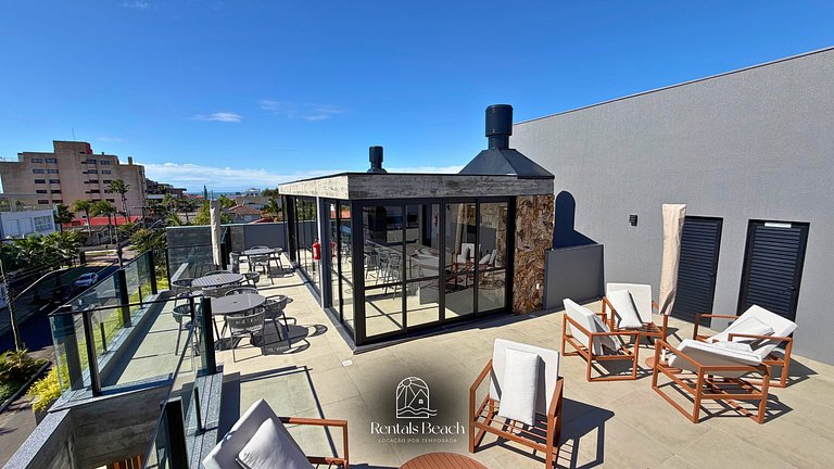 Studio Premium 400m da praia | Piscina e rooftop