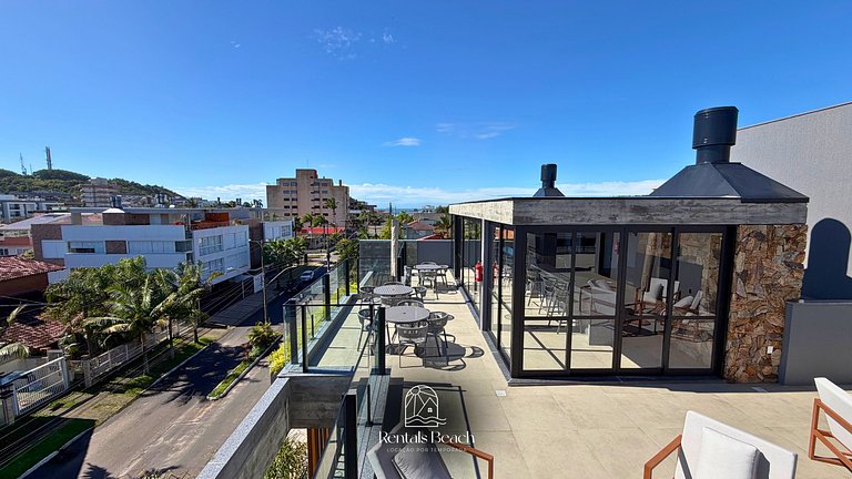 Studio Premium 400m da praia | Piscina e rooftop