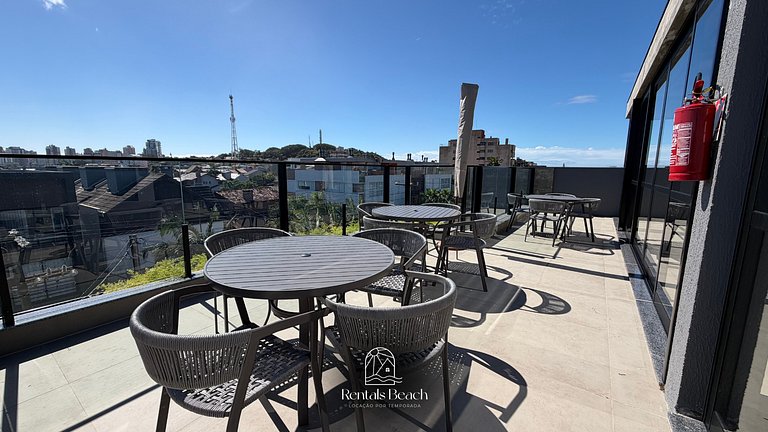 Studio Premium 400m da praia | Piscina e rooftop