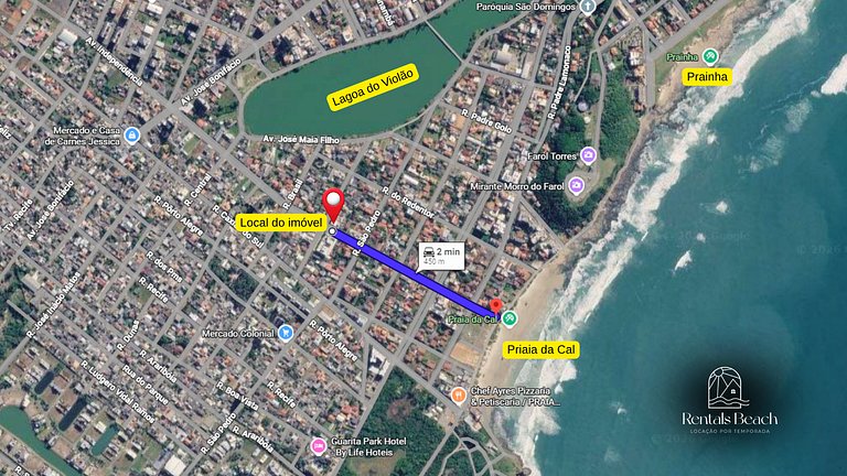 Studio Premium 400m da praia | Piscina e rooftop